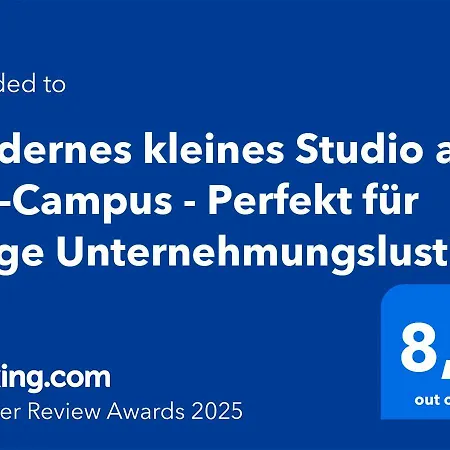 Apartment Kleines Am Uni-campus - Perfekt Fuer Junge Unternehmungslustige