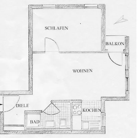 Apartment Am Grossen Garten *