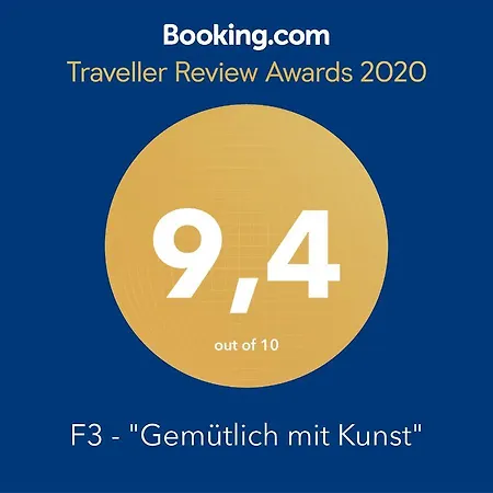 Apartment F3 - Gemütlich Mit Kunst *