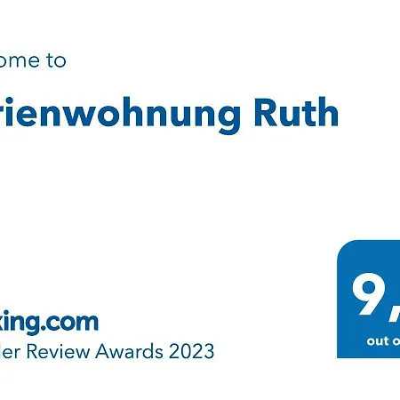 Ferienwohnung Ruth Apartment *