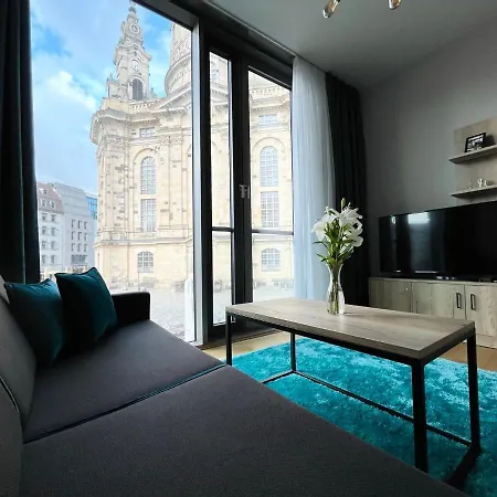 Panoramastudio Mit Blick Zur Frauenkirche Apartment Dresden
