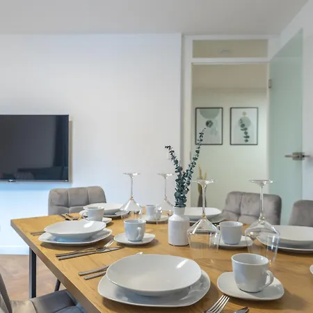 Apartment Coview - Design - 2 Schlafzimmer - Kueche - Highspeed Wlan *
