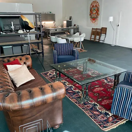 Big One Event Loft Gastro Kitchen, 200qm, Up To 8 Beds Apartment Dresden
