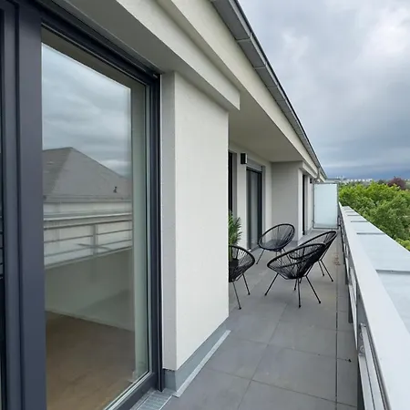 Aryve Boutique-apartment Dresdner Penthouse Mit Dachterrasse - Tiefgaragenstellplaetze - Design-interieur Dresden