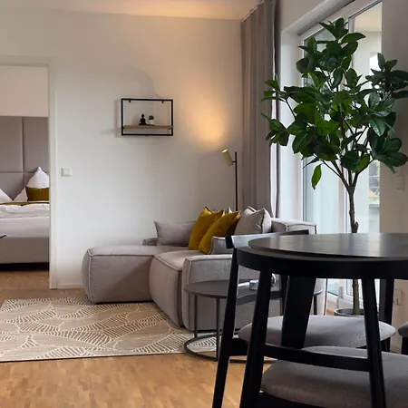 Aryve Boutique-apartment Dresdner Penthouse Mit Dachterrasse - Tiefgaragenstellplaetze - Design-interieur Apartment
