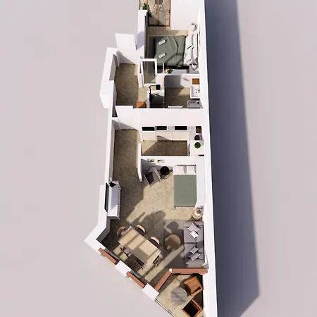 Apartment Global Living - Design I Center I Balcony I Smart-tv I Kitchen I