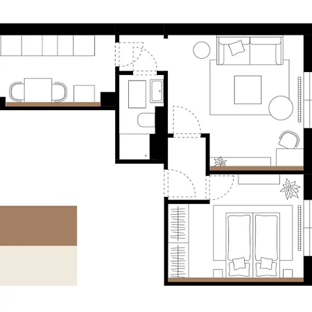 Furnished 2-room Apartment Dresden