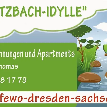 Apartment Ferienwohnung Kaitzbach Idylle