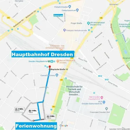 Schlummi Gemuetliche Zentrale & Saubere Appartement Dresde