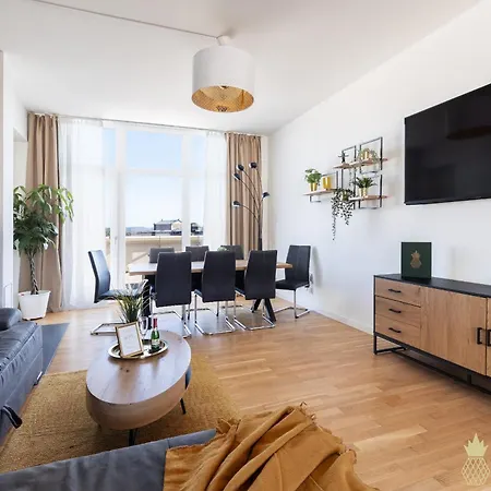 아파트 Pineapple Penthouse Am Zwinger - 162 Qm - 1x Free Parking 드레스덴
