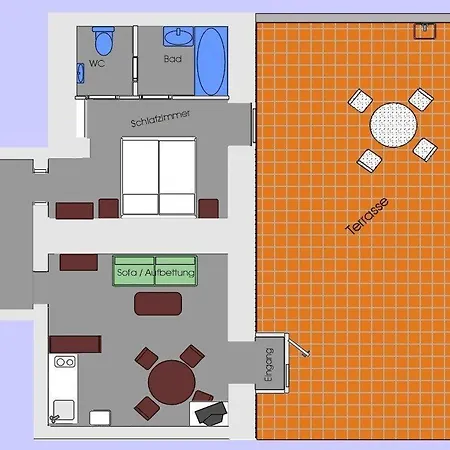 Lejlighed Ferienwohnung-franziska-wuensche-wohnung-1 *