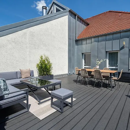 Apartment Neues 2 Schlafzimmer Mit Rooftopterrace Dresden